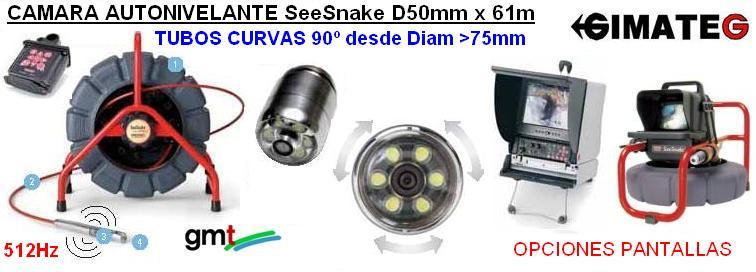 gama camaras inspeccion Tuberias RIDGID