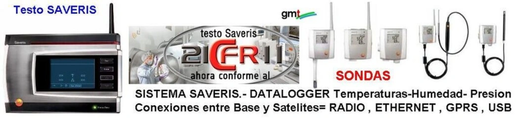dataloger testo SAVERIS V1 inalambrico PROMO Gimateg