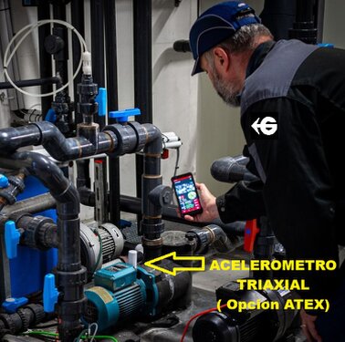 Analizador vibraciones y camara termica ATEX VShooter GimateG