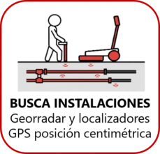 enlace localizacion GPS instalaciones enterradas GimateG