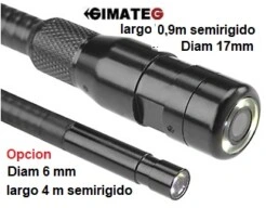 camaras semirigidas intercambiables para Ridgid CA350 y CA150 gimateg