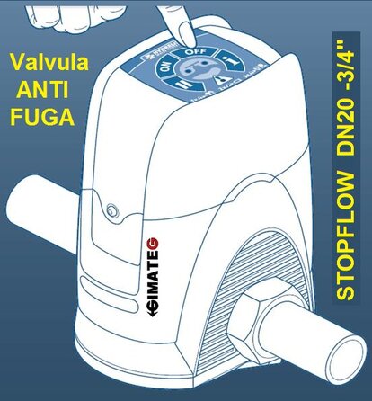 valvula antifuga agua stopflow DN20 hydrelis gimateg