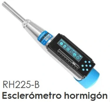 visualizacion barras en pared hormigon proceq PM8000 gimateg