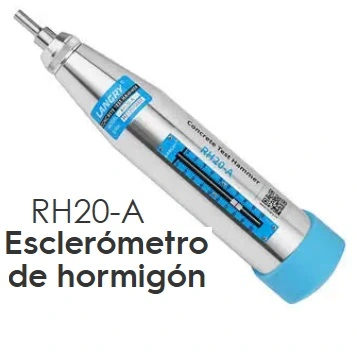 visualizacion barras en pared hormigon proceq PM8000 gimateg