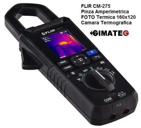Pinza amperimetrica camara termografica flir CM275 gimateg
