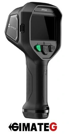 Imagen de la cámara termográfica HIKMICRO FT31 para intervención de bomberos, rescate y búsqueda en condiciones de humo, baja visibilidad y entornos de alta temperatura, disponible a través de Gimatec.