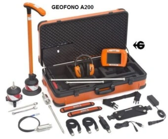 localizador fugas agua completo geofono a200 sewerin gimateg