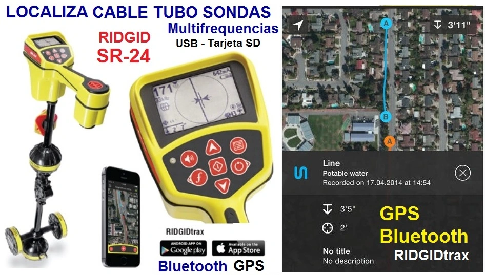 localizar tubos metalicos con generador Venta Alquiler GimateG