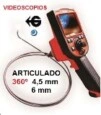 videoscopio articulado 4 ejes diametro 5mm largo 3 m Gimateg