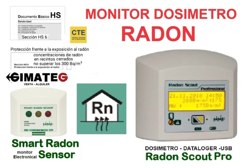 monitor Radon scout Pro venta alquiler gimateg