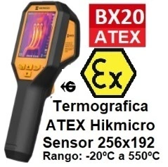 camara termografica ATEX hikmicro BX20 GimateG