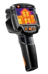 Cámara termográfica Testo 872 con resolución 320x240 y SuperResolution 640x480 para termografía de edificios, detección de puentes térmicos y mantenimiento profesional