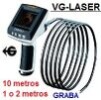videoscopio 10 metros semirigido graba en SD LASER GimateG
