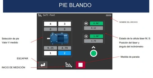 Telefono+termografica vibrometro triaxial foto maquina y color ISO 10816 VSHOOTER3IR GimateG