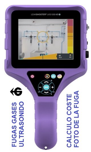 localizador fugas aire comprimido gimateg