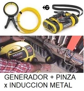 localizador por induccion de sondas , cable o tubos metal gimateg