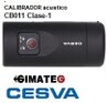 Ir a calibrador acustico Clase-1 Cesva CB011 prevencion riesgos alquiler gimateg
