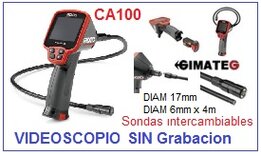 videoscopio CA100 sin grabacion