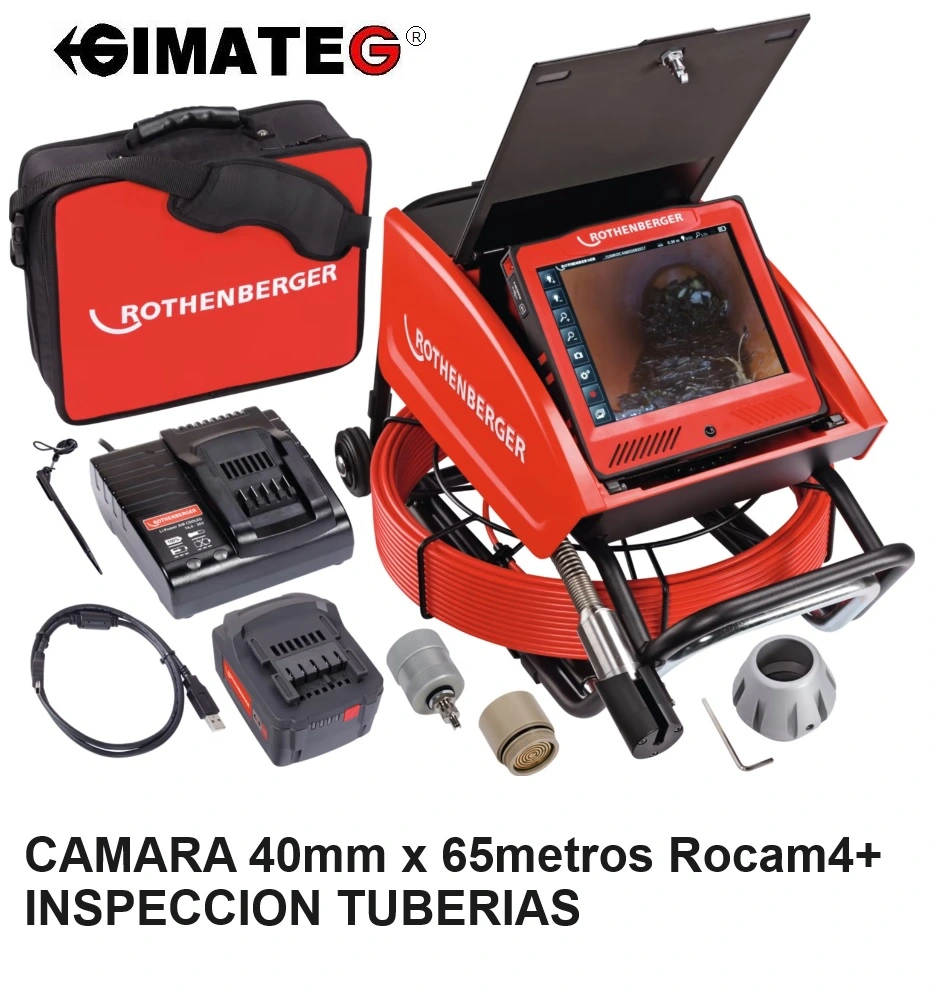camara inspeccion tuberias con localizado rocam 4 con wifi gimateg