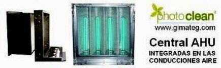 desinfeccion UVC aire en conductos por fotocatalisis gimateg