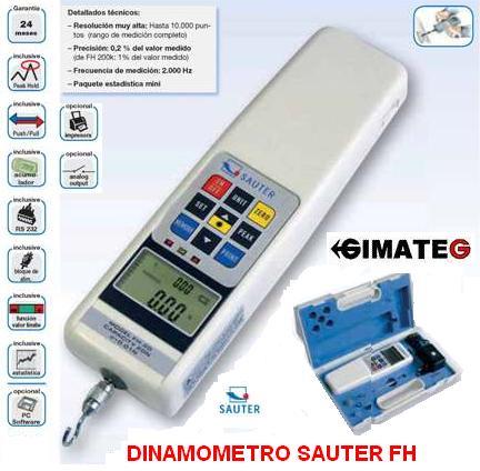 dinamometro FH sonda interna o externa traccion compresion sauter GimateG