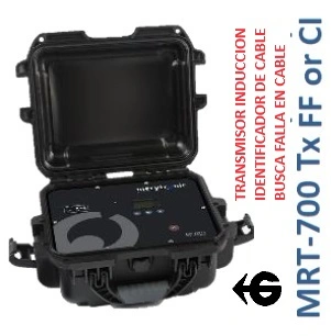 transmisor MRT-700Tx fallas en cable y tubos merytronic gimategg
