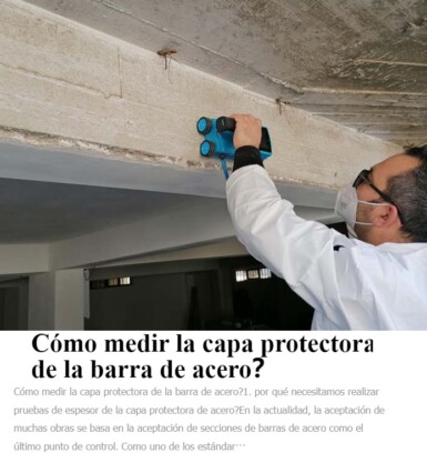 escaner vigas hormigon con pachometro lg200 gimateg