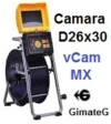 Camara inspeccion tuberias 30 metros vCam MX Vivax GimateG