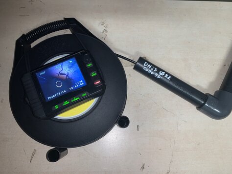 MINI camara 13mm inspeccion tubos mCord4 gimateg