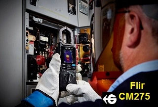 Pinza electrica industrial foto termica flir CM275 gimateg
