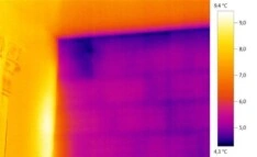 deteccion de PUENTES TERMICOS en las Paredes de Viviendas