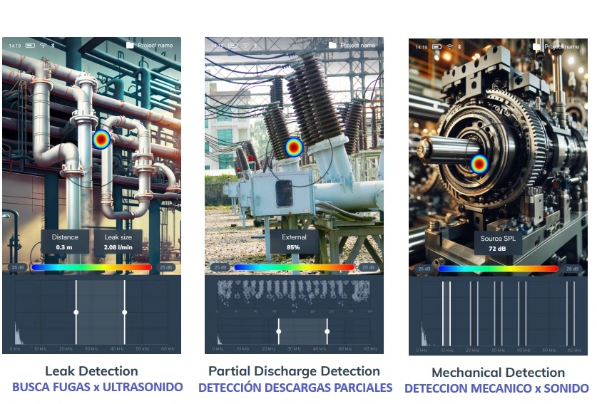 Camara acustica ATEX de 10Hz a 120kHz SORAMA CAM iV64ex gimateg