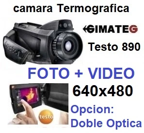alquiler camara termica termografia gimateg distribuidor testo