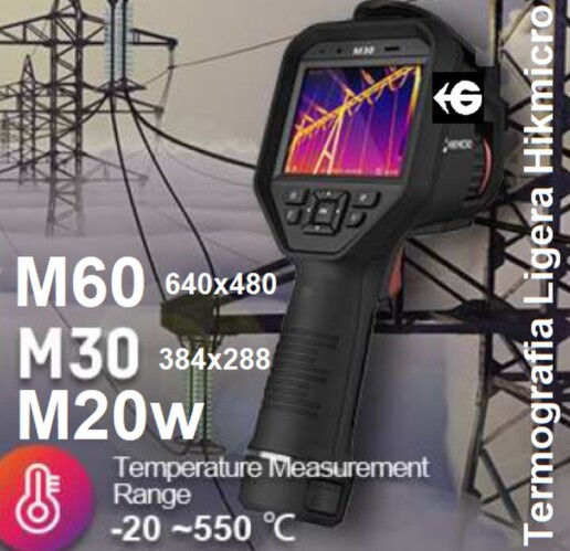 termograficas hikmicro M60 M30 M20w gimateg