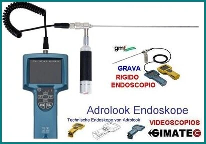 videoscopio rigido diametro 6 mm sondas intercambiables gimateg
