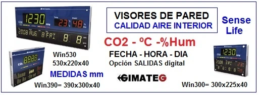 visor a3 aire ambiente gimateg